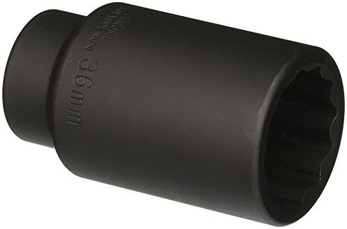 CTA Tools A432 Axle Nut Socket - 36-Millimeters x 12-Point
