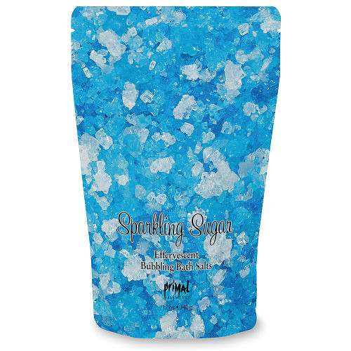 Primal Elements Bubbling Bath Salts, Sparkling Sugar, 12 Ounce