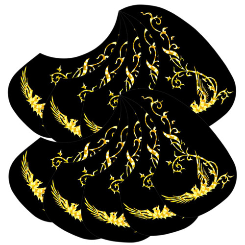VICASKY 10pcs Guitar Protective Pickguard Guitar Pickguard Sticker Pickguard Scratch Plate Guitar Protection Pickguard Guitar Picks Acoustic Guitar Protector Electric Guitar Supplies Pvc