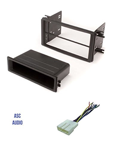 ASC Car Stereo Install Dash Kit and Wire Harness for installing an Aftermarket Single or Double Din Radio for 2009-2013 Subaru Forester, 2008-2011 Subaru Impreza, 2008-2014 Subaru WRX - No Factory NAV