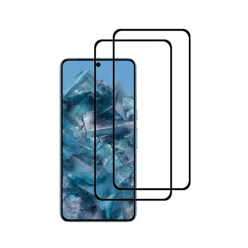 UPONEW [2 Pack for Google Pixel 8 Pro Black Tempered Glass Screen Protector Frontier Protective Protector