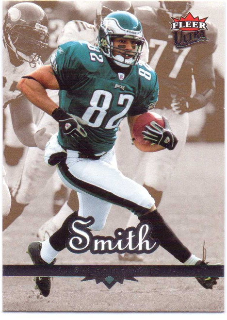 L.J. Smith 2006 Fleer Ultra Gold Medallion #148 - Philadelphia Eagles