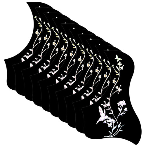 FAVOMOTO 10pcs pvc Guitar Accessories pickguards for guitar guitar board guitar protective plate protector guard plate for acoustic guitar scraper guard plate classical