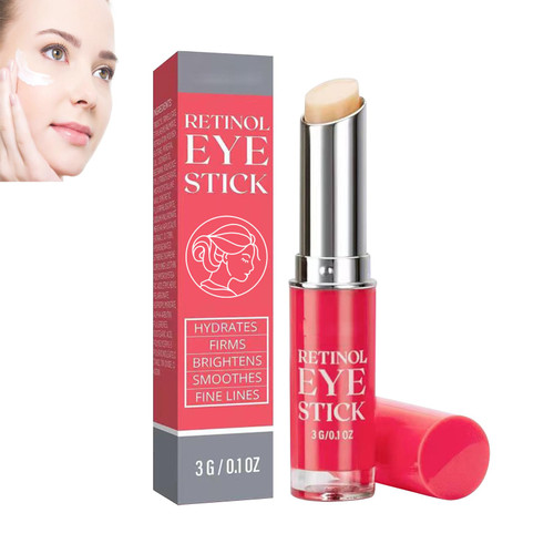 Eelhoe Retinol Eye Cream Stick, Under Eye Cream Anti Aging, Bags Under Eyes Treatment Men Roller, Under Eye Cream for Dark Circle, for Anti Aging Improve Eye Skin