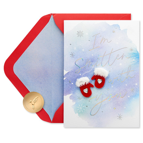 Papyrus Romantic Christmas Card (Perfect Pair)