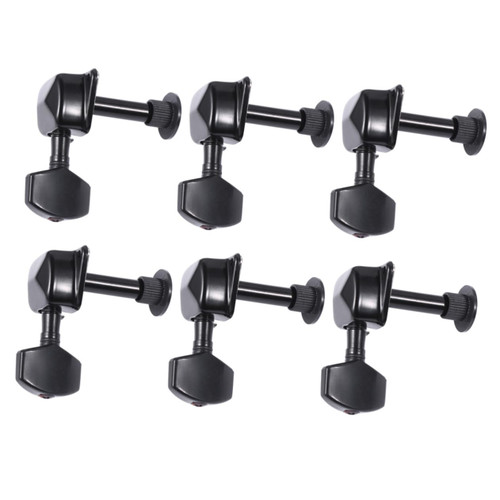 Milisten 6pcs ktuner guitarlele Acoustic Guitar machine heads Tuners grover tuners acoustic guitar tuning pegs wood Guitar Tuning Pegs retro Guitar Tuning Pegs bass wooden guitar