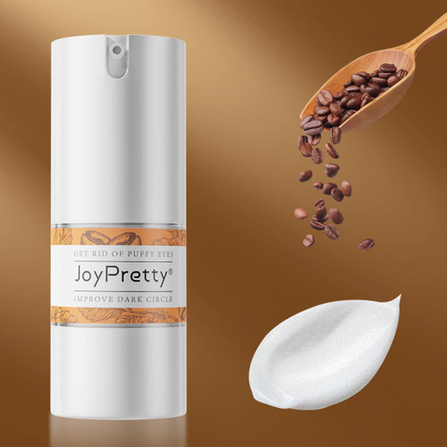 JoyPretty Caffeine Eye Cream Anti-aging Refreshing Collagen Eye Lift Cream for Anti-wrinkle Dark Circles Bags Puffiness Treatmentment for Men women