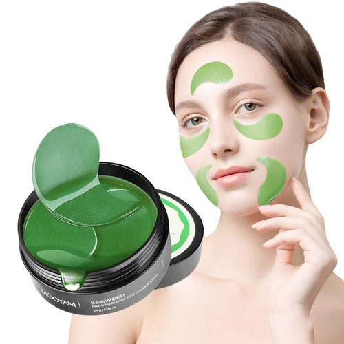 Undereye Patches Seaweed Under Eye Mask 30 Pairs Eye Patches, Dark Circles Under Eye Treatment for Women Eye Pads Eye Patches for Puffy Eyes Anti Wrinkle Undereye Masks for Dark Circles and Puffiness