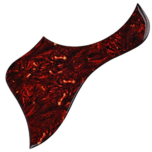 SHOWERORO Guitar Pickguard Pickguards for Guitar Acoustic Guitar Plate Guitar Picks for Acoustic Guitar Celluloid Scratch Plate Guard Sticker for Acoustic Guitar Folk Pickup Pvc Anti-scratch