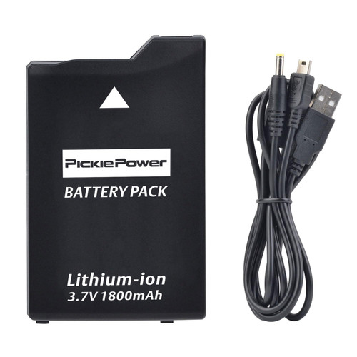 Pickle Power PSP 1000 Battery, 1800mAh 3.6V Lithium Ion Battery for Sony PSP 1000 PSP-110 (1001, 1002, 1003, 1004, 1005, 1006, 1007, 1008, 1010), PSP Fat Console
