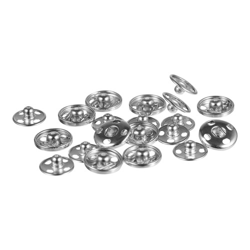 SEWACC 50 Pair Metal Hidden Button Metal Snap Button Delicate Press Fastener Kit Clothing Button Sew-on Snap Button Magnetic Snaps for Purses Bolt Snap Creative Button Mosaic Buckle Alloy