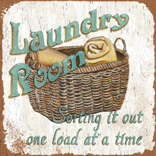 Wallors Metal Sign 8x8 Laundry Sorting It Out One Load at A Times Vintage Styles As,Ative Coffee, Wall Decor Tin Signs Plaques Poster Pub