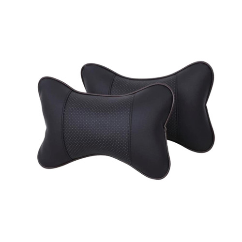 GLEAVI 2pcs Car Seat Headrest Neck Pillow for Car Travel Pillow Neck Rest for Flight Car Headrest Cushion Car Headrest Pillow Black Neck Cushion Neck Headrest Neck Rest Pillow Supplies