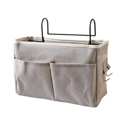 ibasenice Dorm Storage Bag Bedside Organizer Hanging Bag Bedside Storage Bag Bedside Bag Sundries Pouch Storage Bags Storage Artifact Nordic