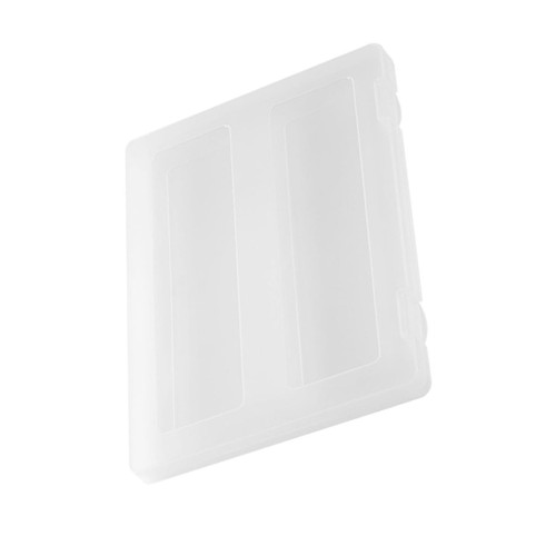 VILLCASE 1pc Box transparent file box portable file box plastic filing box PP plastic file box moisture-proof file box container with lid plastic containers a4 file organizer File Folder