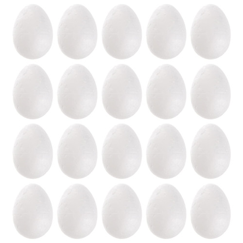 PRETYZOOM Craft Foam Eggs 50pcs 3.5cm White Foam Eggs Easter DIY Easter Egg Crafts Eggs Smooth Spring Easter Eggs Foam Ball for DIY Painting Crafts Polystyrene Eggs PRETYZOOM Craft Foam Eggs 50pcs 3.5cm White Foam Eggs Easter DIY Easter Egg Crafts Eggs Smooth Spring Easter Eggs Foam Ball for DIY Painting Crafts Polystyrene Eggs