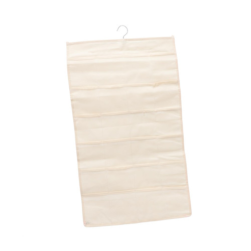Zerodeko Storage Bag Wardrobe Hanging Organizer Hanging Storage Organiser Storage Hangers Dresser Hanging Organizer Pocket Organizer Pouch Closet Hanging Pouch Sock Student Fold Grid