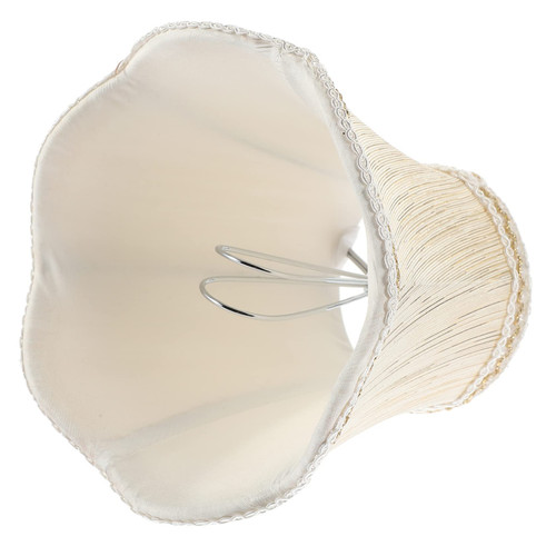 DOITOOL fabric lampshade lamp shade replacement nightstand lamp shade rustic floor lampshade royal lamp shades cloth lamp shade crystal pendant light small lamp shade pagoda iron desk lamp