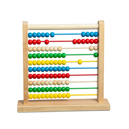 Melissa & Doug Abacus - Classic Wooden Educational Counting Toy With 100 Beads Melissa & Doug Abacus - Classic Wooden Educational Counting Toy With 100 Beads