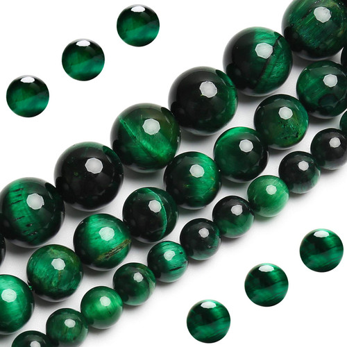 Natural Green Tiger Eye Beads, Grade AAA Gemstone Round Loose Beads 10MM 40PCs Bulk Lot Options, Semi Precious Stone Beads for Jewelry Making Natural Green Tiger Eye Beads, Grade AAA Gemstone Round Loose Beads 10MM 40PCs Bulk Lot Options, Semi Precious Stone Beads for Jewelry Making