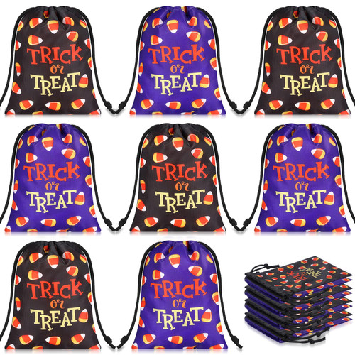 Cunno 24 Pcs Halloween Favor Bags Bulk Trick or Treat Candy Bag Candy Corn Small Drawstring Pouch Halloween Small Canvas Bags Black and Purple Treat Bag for Halloween Party Supplies(Candy Corn) Cunno 24 Pcs Halloween Favor Bags Bulk Trick or Treat Candy Bag Candy Corn Small Drawstring Pouch Halloween Small Canvas Bags Black and Purple Treat Bag for Halloween Party Supplies(Candy Corn)