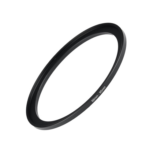 GZNLY 86mm to 95mm Step-up Adapter Rings Filter Adapter Black Metal Step Down Filter Ring Adapter Compatible with All Brand UV CPL ND Camera Lens Filter Stepping Rings (86mm-95mm)