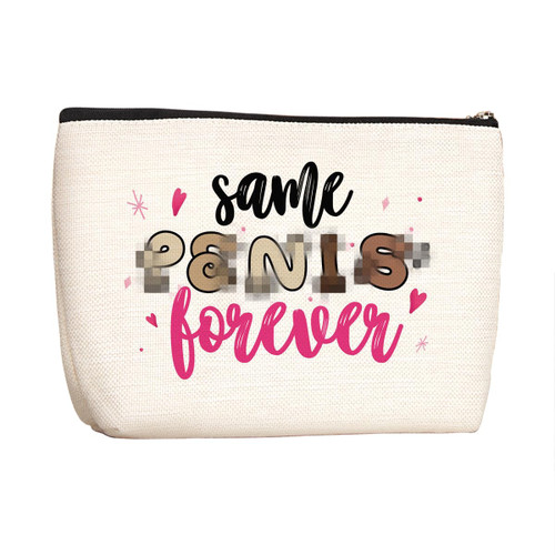 Wedding Gifts Bride Gifts Bridal Shower Gifts Funny Bachelorette Gifts for Bride to Be Newly Engaged Engagement Gift for Women Her Friends Besties BFF Sister Coworkers Makeup Bag