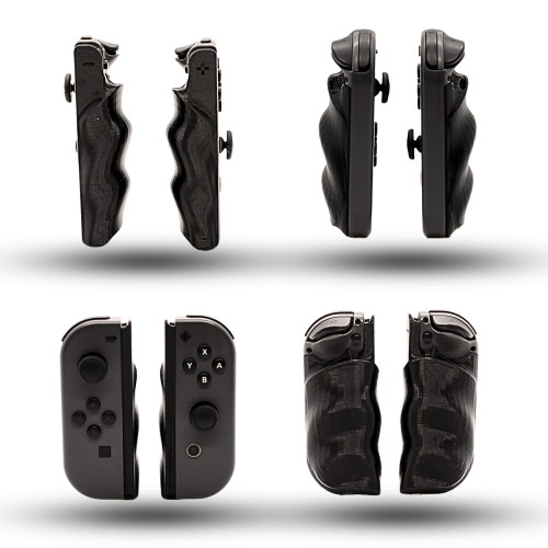 PALMEASE Comfort Grip Compatible with Nintendo Switch - Nintendo Switch Oled - Joycon Controller Grip - Nintendo Switch Accessories - Nintendo Switch Controller - Switch Handheld Grip (Black)