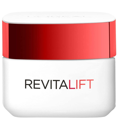 L'Oreal Paris Plenitude Revitalift Anti-Wrinkle Plus Firming Eye Cream for Unisex, 0.5 Oz