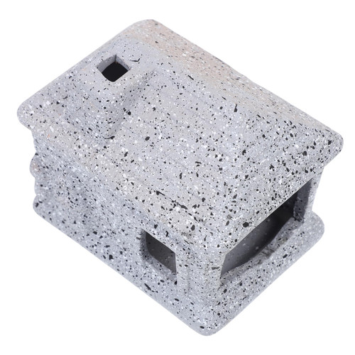 ORFOFE Fish Tank Landscaping Clay Pot Hideout Cave Fish Tank House Fish Tank Castle Aquarium Hide Reptile Decor Habitat Hideout Cichlid Hut Fish Hut Ceramics Crafts Crystal Shrimp