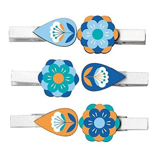Artemio Mini clothespins - Flowers Artemio Mini clothespins - Flowers