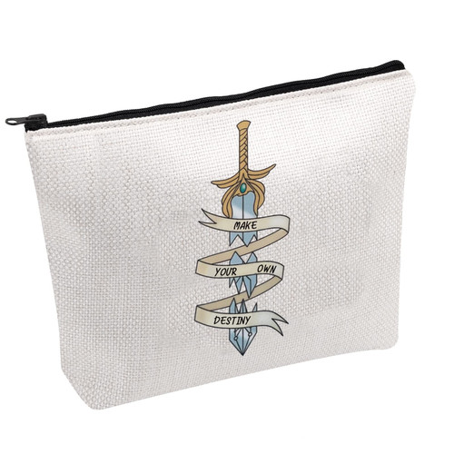 FOTAP Destiny Inspired Gift Make Your Own Destiny Zipper Pouch Makeup Bag Destiny Fans Cosmetic Bag Video Gamer Player Gift (OWN DESTINY) FOTAP Destiny Inspired Gift Make Your Own Destiny Zipper Pouch Makeup Bag Destiny Fans Cosmetic Bag Video Gamer Player Gift (OWN DESTINY)