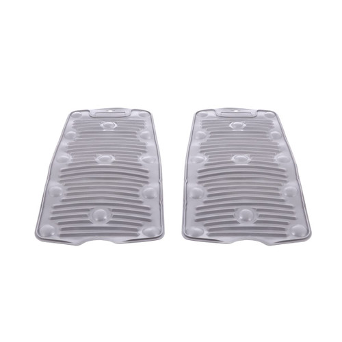Healeved 2PCS Silicone Washboard Clothes scrubbing Board Laundry Washing Board Manual Washboard Small Washboard Soft Washing Board Household Washboard Mini Washboard Portable Child Supplies