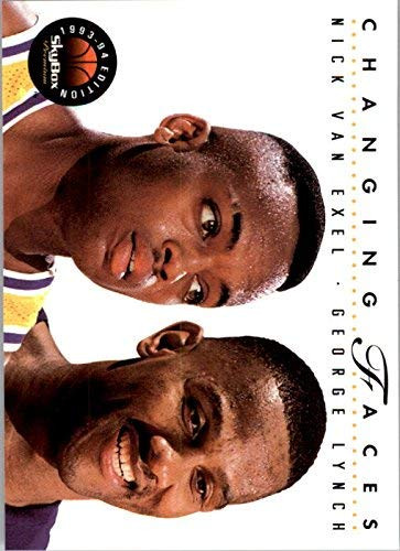 1993-94 SkyBox Premium #304 Nick Van Exel CF George Lynch NBA Basketball Trading Card