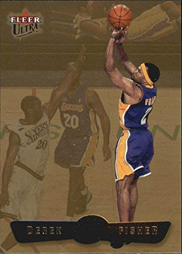 2001-02 Ultra Gold Medallion #118 Derek Fisher NBA Basketball Trading Card