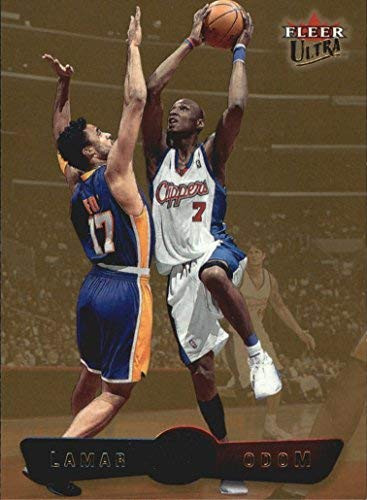 2001-02 Ultra Gold Medallion #138 Lamar Odom NBA Basketball Trading Card