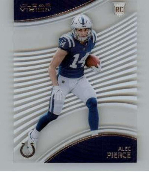 2022 Panini Chronicles Clear Vision Rookies #30 Alec Pierce Indianapolis Colts RC Rookie Football Trading Card 2022 Panini Chronicles Clear Vision Rookies #30 Alec Pierce Indianapolis Colts RC Rookie Football Trading Card