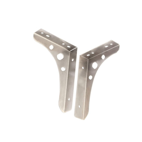 DOITOOL Shelf Brackets Supports Wall Brackets Hanger Right Angle Brackets Decorative Joint Angle Bracket Wall Shelf Bracket Corner Brace Bracket L Brackets Heavy Duty Metal Shelves