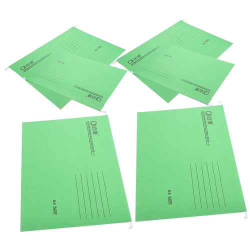 Ciieeo 6Pcs Hanging File folders File Folder Holder File sorter File Cabinet folders Filing Cabinet Hanging Folder Decorative File folders Receipts Organizer Pocket Office Frame