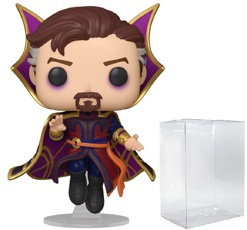 POP Marvel: What If - Doctor Strange Supreme Funko Pop Vinyl Figure (Bundled with Compatible Pop Box Protector Case), Multicolor, 3.75 inches POP Marvel: What If - Doctor Strange Supreme Funko Pop Vinyl Figure (Bundled with Compatible Pop Box Protector Case), Multicolor, 3.75 inches