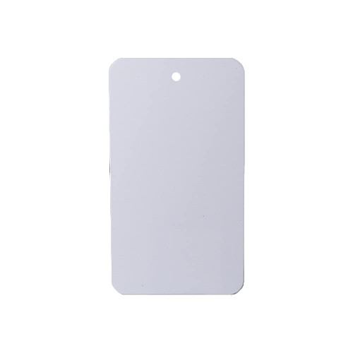 200 Pieces 7cm x 4cm Rectangle Blank Plastic Tags Blank Merchandise Tag PVC Price Tags Waterproof Plastic Identification Price Tags, White