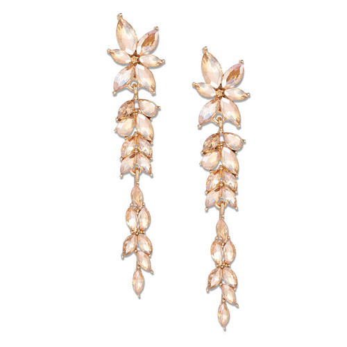 Champagne Rhinestone Statement Drop Dangle Earrings Dangling Sparkly Crystal Bridal Bridesmaid Wedding Earrings Long Chandelier Teardrop Earrings for Women Prom Pageant Champagne Rhinestone Statement Drop Dangle Earrings Dangling Sparkly Crystal Bridal Bridesmaid Wedding Earrings Long Chandelier Teardrop Earrings for Women Prom Pageant