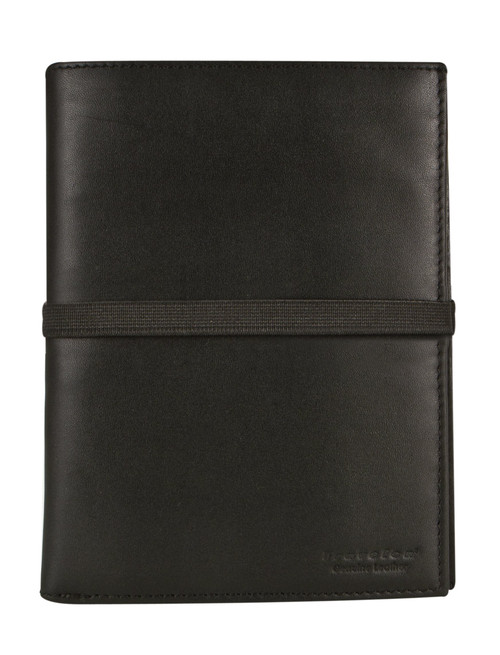 Travelon Luggage Rfid Blocking Leather Wallet Organizer, Black, One Size