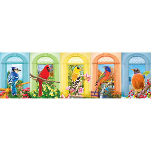 Cra-Z-Art - RoseArt - Kodak Premium Paoramic - The Aviary - 750 Piece Jigsaw Puzzle