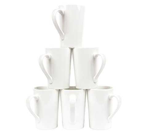 Oxford Gourmet Tall Mug (Set of 6) (White)