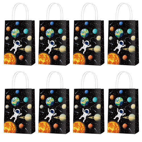 Rainmae 16 Pcs Outer Space Party Favors Bags, Space Goodies Paper Gift Bags with Handle, Astronaut Party Gift Bags Planet Goodie Bags Treat Bags for Kids Birthday Galaxy Space Theme Party Supplies Rainmae 16 Pcs Outer Space Party Favors Bags, Space Goodies Paper Gift Bags with Handle, Astronaut Party Gift Bags Planet Goodie Bags Treat Bags for Kids Birthday Galaxy Space Theme Party Supplies