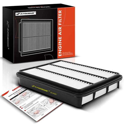 A-Premium Engine Air Filter Compatible with Toyota 4Runner 2003-2010, Land Cruiser 1998-2007, Sequoia 2001-2007, Tundra 2000-2006 & Lexus GX470, LX470, 2.7L 3.4L 4.7L