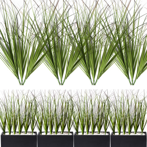 MISSWARM 12PCS Artificial Grass Plant, Artificial Shrubs Wheat Grass, Artificial Greenery Stems Fake Weed for Room Indoor Home Decor, Artificial Tall Grass Artificial Plants for Outdoor Decor MISSWARM 12PCS Artificial Grass Plant, Artificial Shrubs Wheat Grass, Artificial Greenery Stems Fake Weed for Room Indoor Home Decor, Artificial Tall Grass Artificial Plants for Outdoor Decor