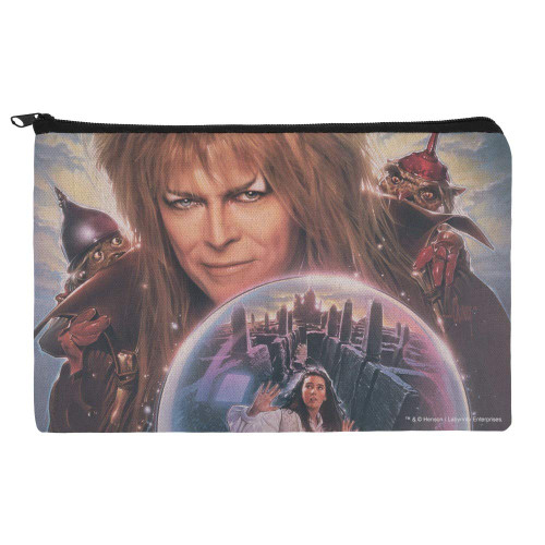GRAPHICS & MORE Labyrinth Crystal Ball Goblin King Jareth David Bowie Makeup Cosmetic Bag Organizer Pouch