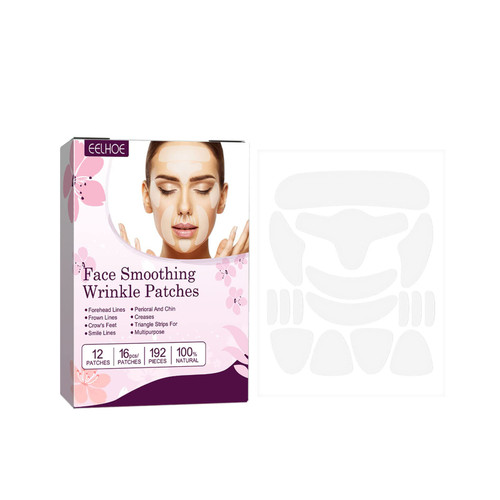 192pcs Forehead Winkle patches, Face Smoothing Patch, Face Lift Tape Invisible, Face Wrinkle Patches for Face Overnight, Facial Patches to Reduce Fine Wrinkles, Frown and Smile Lines